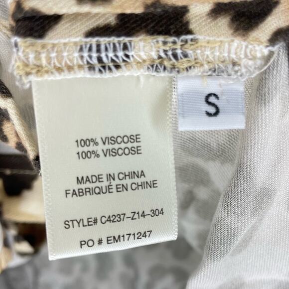 Anthropologie Cloth & Stone Tie Front Top Size S - Picture 3 of 5